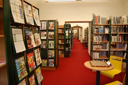 Městská knihovna v Lokti nad Ohří